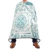 Nautical Map Professional Barber Cape for Men and Women Hair Cutting Capes for Adults Haircut Cape Salon Cape with Hook Sucker Waterproof Apron Cape Hairstylist Cape view 1