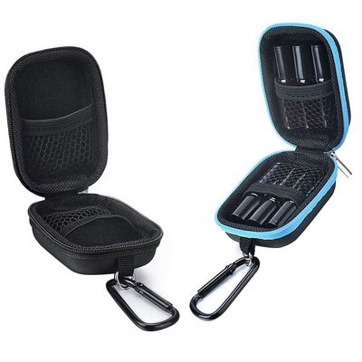 3 Pcs Portable Essential Oil Carrying Case Hard Shell Mini Essential Oil Bag Double-Layer Organizer Holds Bottles Fits 1ML 2ML 3ML 5ML Roller Bottle for Crarry on and Travel