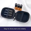 3 Pcs Portable Essential Oil Carrying Case Hard Shell Mini Essential Oil Bag Double-Layer Organizer Holds Bottles Fits 1ML 2ML 3ML 5ML Roller Bottle for Crarry on and Travel view 3