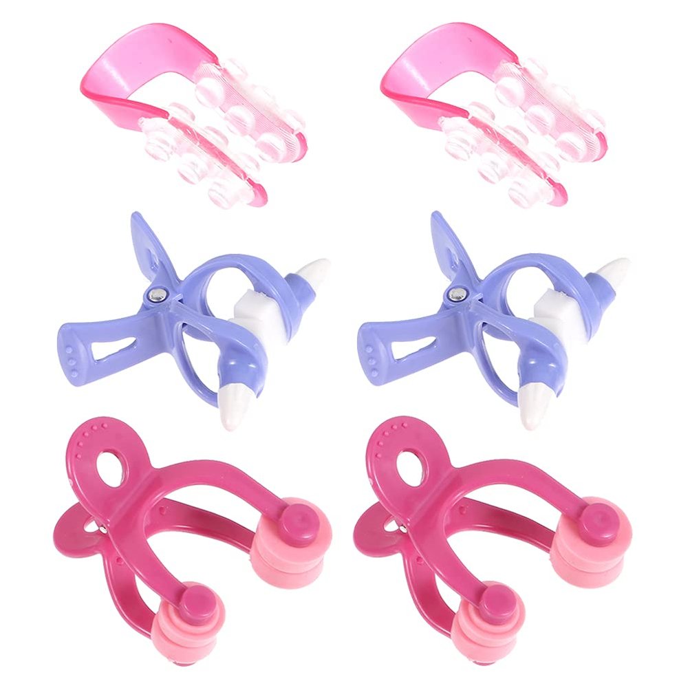 2 nose lifter corrector nose massage tools nose shaper clip for wide nose beauty clip tools nose massager clip Nose Beauty Tool nose lifting tool cosmetic Miss nose clip plastic