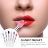 6PCS Large Sequin Silicone Eyeshadow Brush Practical Makeup Tool (Mixed Color) view 4