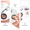 1 Set Makeup Palette with Color Mixing Stick Nail Art Color Palette (S Silver) view 3
