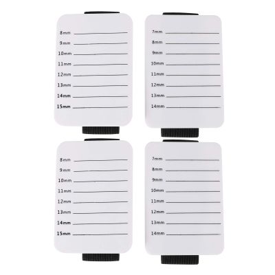 4Pcs extension pad handheld Makeup Tools bracket eyelash extension holder tray bracket pad hand use eyelash extension holder eyelash false lashes display stand