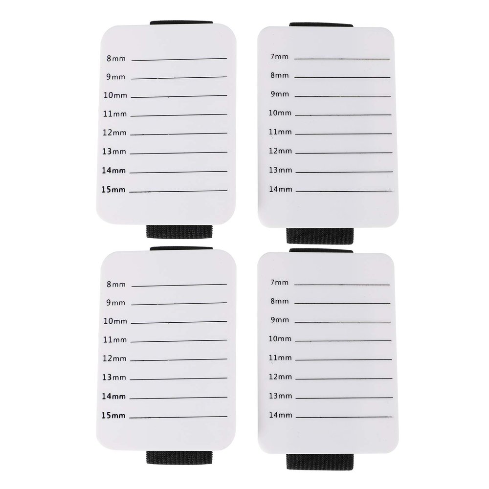 4Pcs extension pad handheld Makeup Tools bracket eyelash extension holder tray bracket pad hand use eyelash extension holder eyelash false lashes display stand