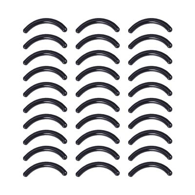 200pcs Eyelash Curler Strip Eyelash Curler Rubber Pads Silicone pad lash Curler s Eye Curler s Refills Clip Miss Replace