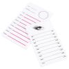 2pcs Acrylic eyelash board lash display tray lash tile hand plate lash strip lash pallet eyelash extension pallet tool trays eyelash acrylic pallet camellia exhibition board view 2