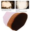 3pcs Petal Shaped Foundation Brushes, 3D Six Sided Flat Top High Density Foundation Brush, Facial Foundation or Blush Makeup Brush, for Blending Liquid, Cream or Flawless Powder Cosmetics, Pink view 3