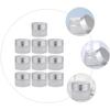 10 Pcs cream bottle cosmetic cream jar Glass Jar eye jars bulk Glass Cosmetic Containers with Lids plastic canisters with lids Empty Jars make up travel powder view 3