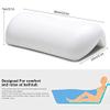 SPA Bath Pillow Non-slip Bathtub Headrest Soft Waterproof Bath Pillows with Suction Cups Easy To Clean Bathroom Accessories (1pc) view 3