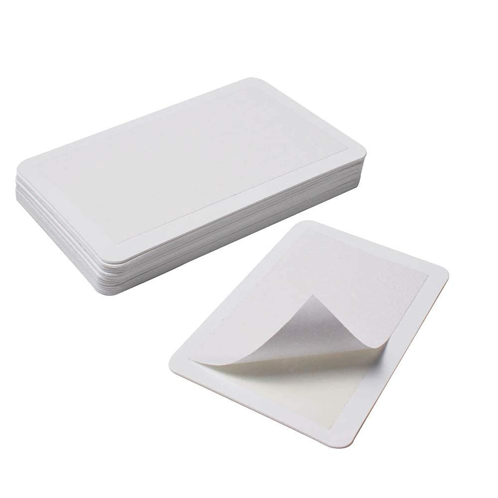 BeautyLeader 15pcs Nail Art Soft Stamping Protective Shell cabeza Stamper Rectangel Stamp Holder 10x15cm Size Plastic Backcover