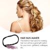 1pc Hair Dryer Hair Styling Supplies Hair Styling Tool Hair Donut Bun Holder Hair Modelling Tool Hair Bun Former Diy Hair Accessories Hair Donut Bun Maker Hair Bun Holder view 2