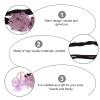 1pc Hair Dryer Hair Styling Supplies Hair Styling Tool Hair Donut Bun Holder Hair Modelling Tool Hair Bun Former Diy Hair Accessories Hair Donut Bun Maker Hair Bun Holder view 3