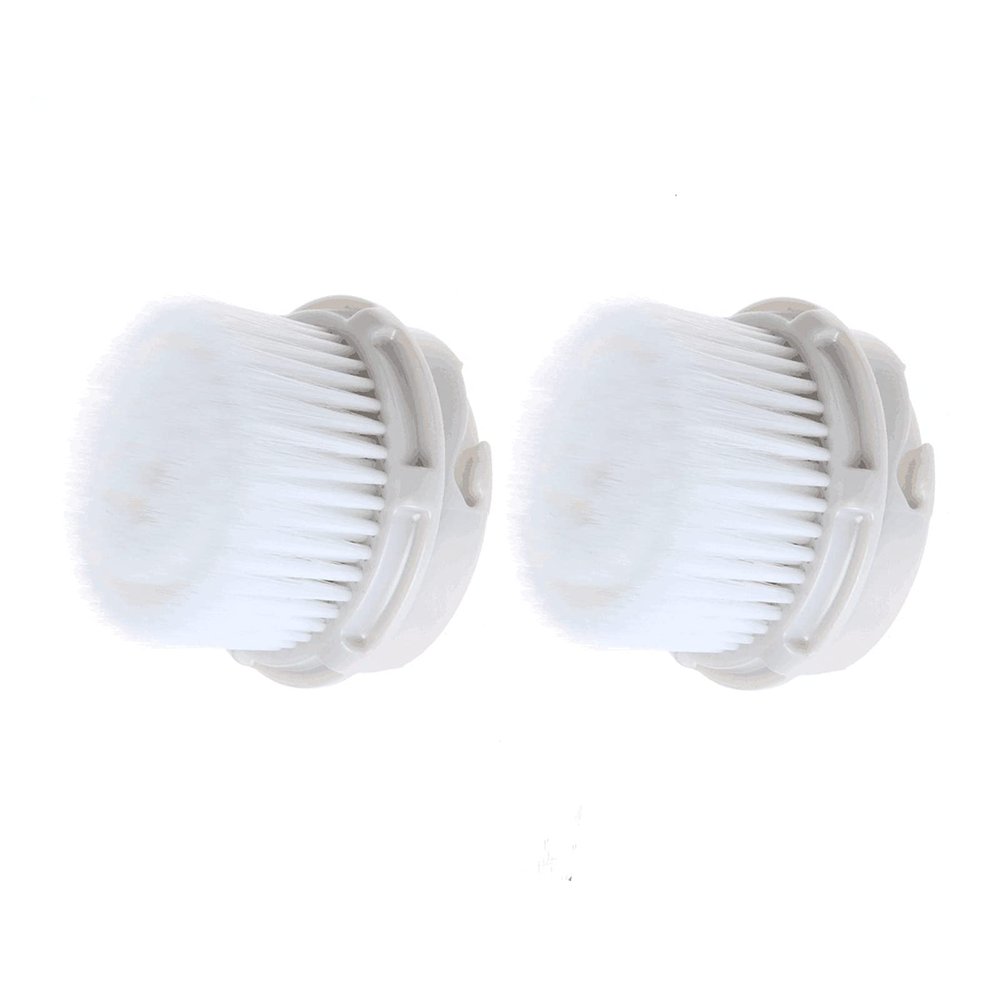 Facial Cleansing Brush Heads with Luxe Cashmere, Replacement Facial Cleansing Brush Heads, Exfoliator Facial Brush Heads, Super Soft, for Sensitive, Delicate and Dry Skins (2Pack)
