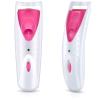 2 Pieces Heated Eyelash Curler Electric Eyelash Curlers Painless Safety Design with Double Silicone Curling Pad for Women Long Lasting Naturally Eyelashes (Pink) view 1