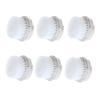 Facial Cleansing Brush Heads with Luxe Cashmere, Replacement Facial Cleansing Brush Heads, Exfoliator Facial Brush Heads, Super Soft, for Sensitive, Delicate and Dry Skins (6Pack) view 1