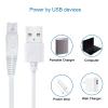 Shaver Charger Compatible with Finishing Touch Flawless Body Trimmer & Legs Hair Remover Electric Shaver USB Charging Cord with Cleaning Brush view 4