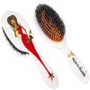 Rock & Ruddle Natural Mixed Boar Bristle Hair Brush for Women and Kids (Large 21 cm) - Perfect for Wet or Dry Hair, Detangling Smoothing Blowdrying - Designed & Made in UK - Miss Rosanna Design view 1