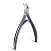 FERYES Toenail Clipper Straight Blade for Ingrown and Thick Nails - Stainless Steel and Sharp Pointed Tip Ingrown Nail Clipper  Wide Jaw Toe Nail Cutter Podiatry Tool Dark Gray view 1