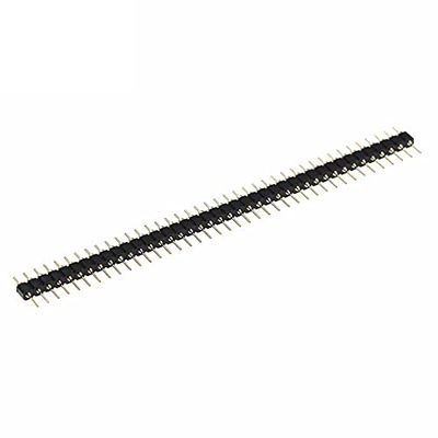 10pcs 2.54mm Connector Round Hole Row Needles 140 Round The Needle Male Head 1x40P Gold Plated Single Row