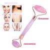 Fonture Jade Roller, Rose Quartz Facial Massager Natural Jade Anti-Aging Tool Face Skin Care Tool to Reduce Wrinkle and Eye Puffiness view 3