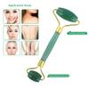 Fonture Jade Roller, Natural Jade Facial Massager Anti-aging Tool Face Skin Care Tool to Reduce Wrinkle and Eye Puffiness view 3