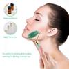 Fonture Jade Roller, Natural Jade Facial Massager Anti-aging Tool Face Skin Care Tool to Reduce Wrinkle and Eye Puffiness view 4