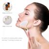 Fonture Jade Roller, Natural White Jade Facial Massager Anti-aging Tool Face Skin Care Tool to Reduce Wrinkle and Eye Puffiness view 4