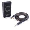 1.8m RCA Tattoo 6 FT Pro-design Right Angle RCA Clip Cord Black Silicone Clip Cord for Tattoo Machine Power Supply view 1
