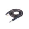 1.8m RCA Tattoo 6 FT Pro-design Right Angle RCA Clip Cord Black Silicone Clip Cord for Tattoo Machine Power Supply view 2