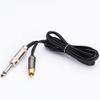 1.8m RCA Tattoo 6 FT Pro-design Right Angle RCA Clip Cord Black Silicone Clip Cord for Tattoo Machine Power Supply view 3