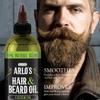 Arlo's Hair and Beard Oil with Castor Oil 8 oz. - Hair Oil, Mustache Oil and Beard Oil Growth view 4