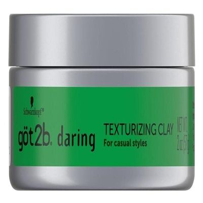 Got 2B Daring Texturizing Clay 2 Ounce (Pack of 2)