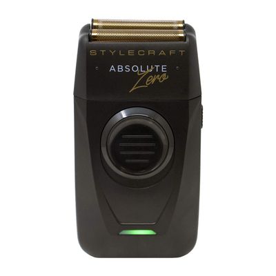 StyleCraft Absolute Zero Foil Shaver Close, Smooth Shave with Retractable Precision Trimmer, USB-C, Cord/Cordless, Lightweight & Travel-Friendly