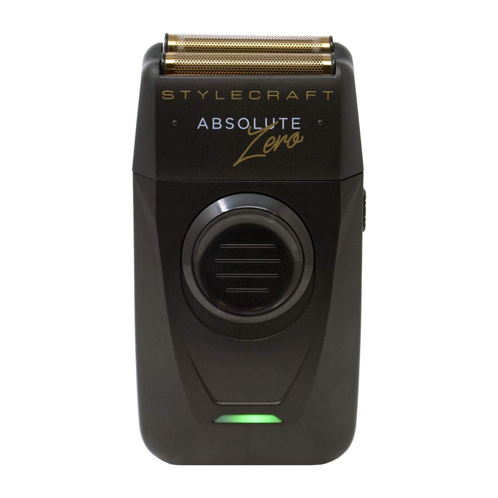 StyleCraft Absolute Zero Foil Shaver  Close, Smooth Shave with Retractable Precision Trimmer, USB-C, Cord/Cordless, Lightweight & Travel-Friendly