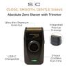 StyleCraft Absolute Zero Foil Shaver  Close, Smooth Shave with Retractable Precision Trimmer, USB-C, Cord/Cordless, Lightweight & Travel-Friendly view 2
