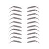 Neva Nude Instant Eyebrows 10 Pairs, Dark Brown/Black Temporary Eyebrows | Easy Application & Long Lasting | Waterproof (Sexy Substitute) view 1