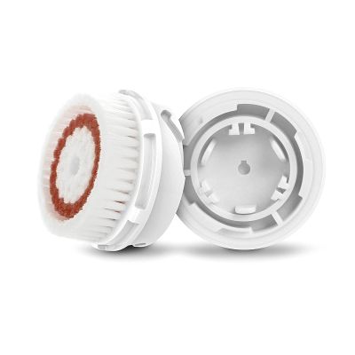 CONVELIFE Replacement Facial Cleansing Brush Heads, for Acne Prone, Clogged, Enlarged Pore, Sensitive, Delicate and Dry Skins (1Pack/Brown)