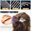 Swpeet 200Pcs 1.26inch - 3.2cm Alligator Hair Clips Kit, Perfect for Metal Duck Bill Hair Clips Flat Top Single Prong Hairpins for Hair Styling DIY Accessories (1.26 Inch) view 3