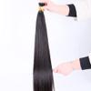Silky Straight I Tip Human Hair Extension Pre Bonded Brazilian Remy Hair Micro Links Long Straight Keratin Stick I Tip Hair 100g 100strands (14inch 100strands, #Natural Black) view 4