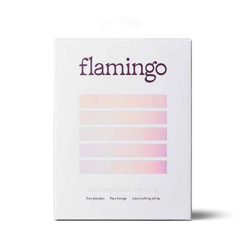 Flamingo Women's Razor Blades Refill - 8 ct