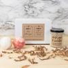 Let Shit Go Gift Set - Two Bath Bombs & One 6oz Soy Candle (White Sage Lavender) view 2