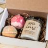 Lock The Door, Light A Candle, Relax Mama Gift Set - Two Bath Bombs & One 6oz Soy Candle (Eucalyptus Spearmint) view 4