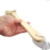 2 Back Body Shower Bath Brush Soft Natural Bristles Wood Long Handle Removable view 3