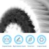 Normal Brush Head, Replacement Facial Cleansing Brush Heads, Facial Cleanse Brush Head, for Acne Prone, Clogged, Enlarged Pore, Sensitive, Delicate and Dry Skins (Grey/6Pack) view 3