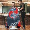visesunny Barber Cape Japanese Art Carp Polyester Hair Cutting Salon Cape Apron Anti-Static Haircut Water-Resistant Shaving Cloth Beard Shaving Bib Hairdressing Cape view 2