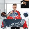 visesunny Barber Cape Japanese Art Carp Polyester Hair Cutting Salon Cape Apron Anti-Static Haircut Water-Resistant Shaving Cloth Beard Shaving Bib Hairdressing Cape view 3