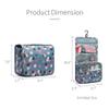 Amzan Hanging Travel Toiletry Bags with Sturdy Hook for Travelling, Business Trip, Camping, Grey Lightweight Mens Women Teen Dopp Kit Overnight Wash Shaving Gym Bag, one size, 0 view 3