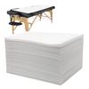 Bozikey 100PCS Massage Table Sheets, Disposable Bed Sheets for Massage Table, Spa Bed Covers for Esthetician, Tattoo, Waxing, Lash Bed, Salon Table, Non-Woven Fabric 71" x 31" (White) view 1