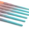 20Pcs diamond transparent makeup brush set liquid foundation blush mixed eye shadow lip makeup beauty product pink view 2