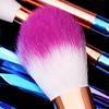 10/20 Pcs makeup brush set eyeshadow mixed liquid foundation eyebrow blush double-headed brush beauty makeup tool 20PCSGreenpink view 4